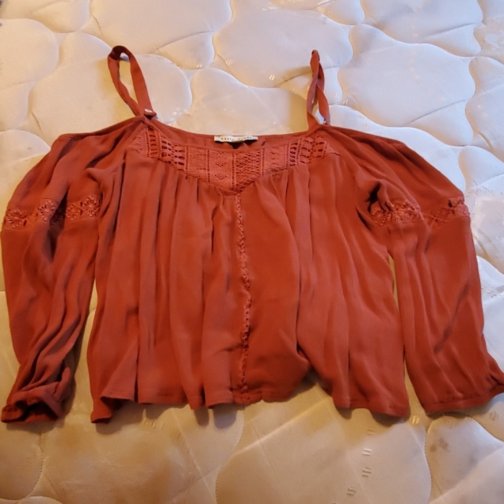 Off shoulder blouse